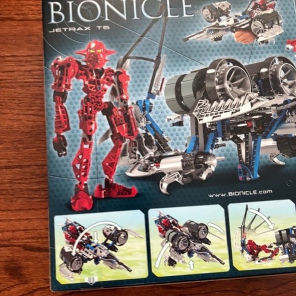 LEGO BIONICLE: Jetrax T6 (8942) for sale online | eBay  8942 Bionicle Battle Vehicles Jetrax T6 Retired Hard to Find Brand New Set!